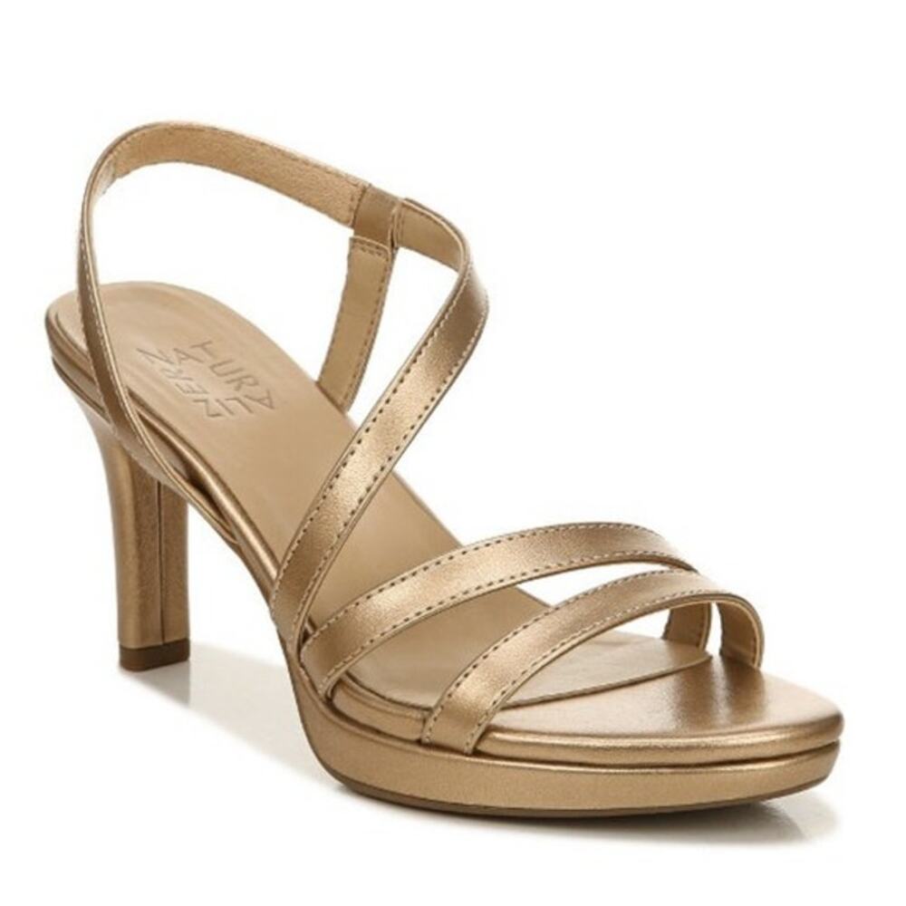 Naturalizer Gold Strappy Heels